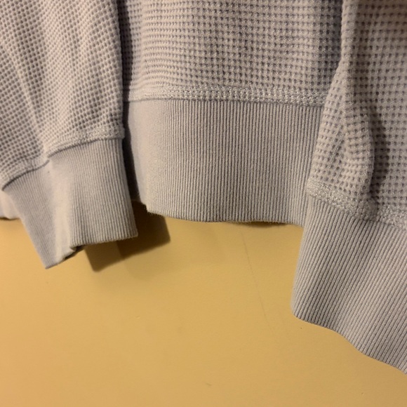 COS Light Blue Textured Sweatshirt (s35) - Picture 5 of 6